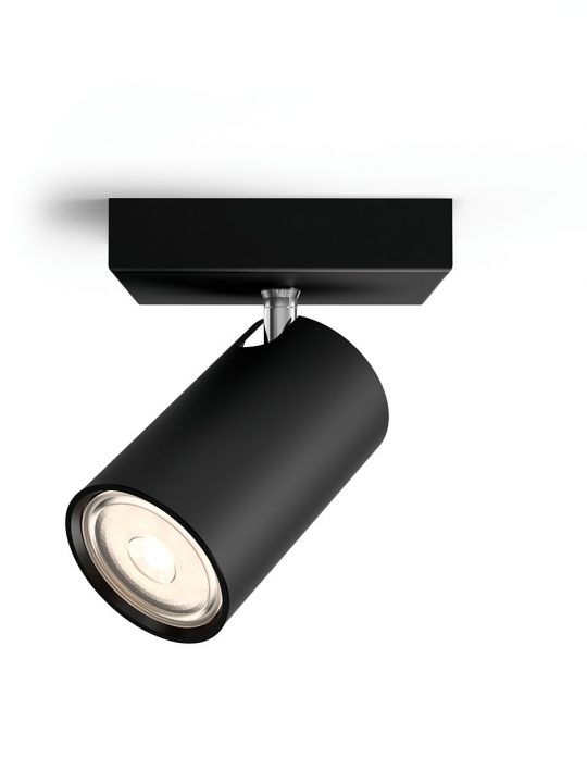 PHILIPS KOSIPO 1xGU10 CRNA spot lampa - 5059130PN - 2