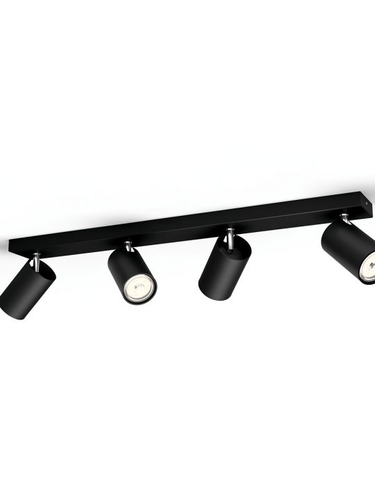 PHILIPS KOSIPO 4xGU10 CRNA spot lampa - 5059430PN - 1