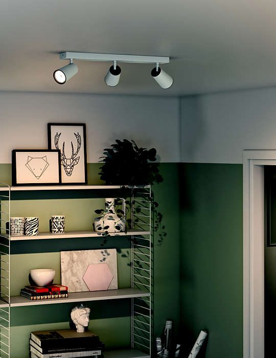 PHILIPS PAISLEY 3xGU10 BELA spot lampa - 5057331PN - 2