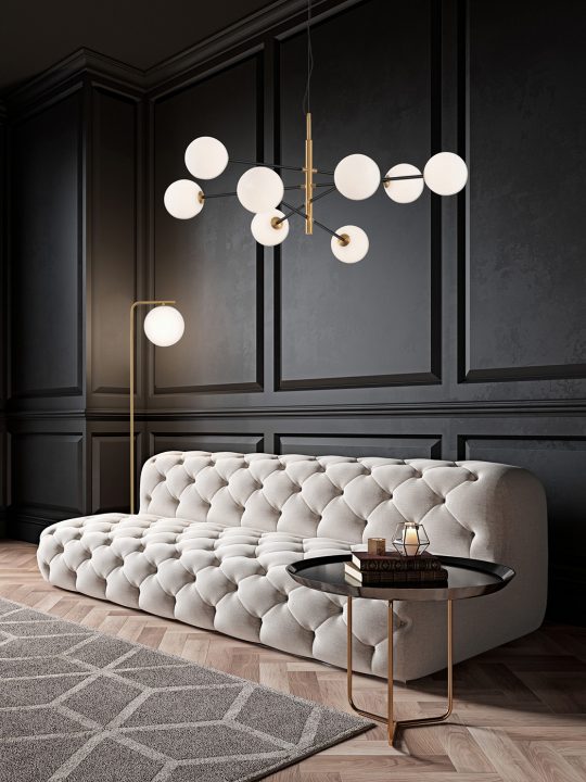 NOVA LUCE luster VITRA - 9143308