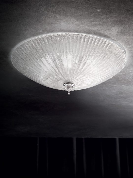 IDEAL LUX plafonjera SHELL PL3 TRASPARENTE - 8608