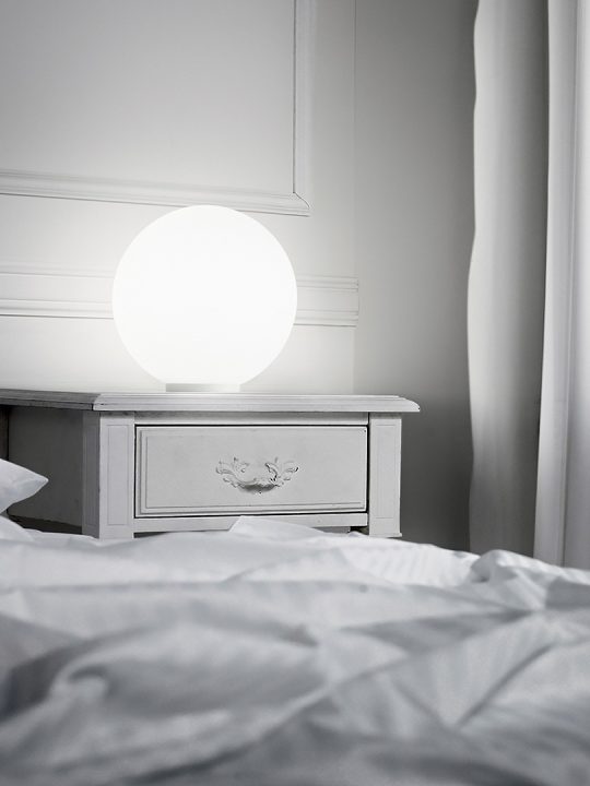 IDEAL LUX stona lampa MAPA BIANCO TL1 D30 - 9131