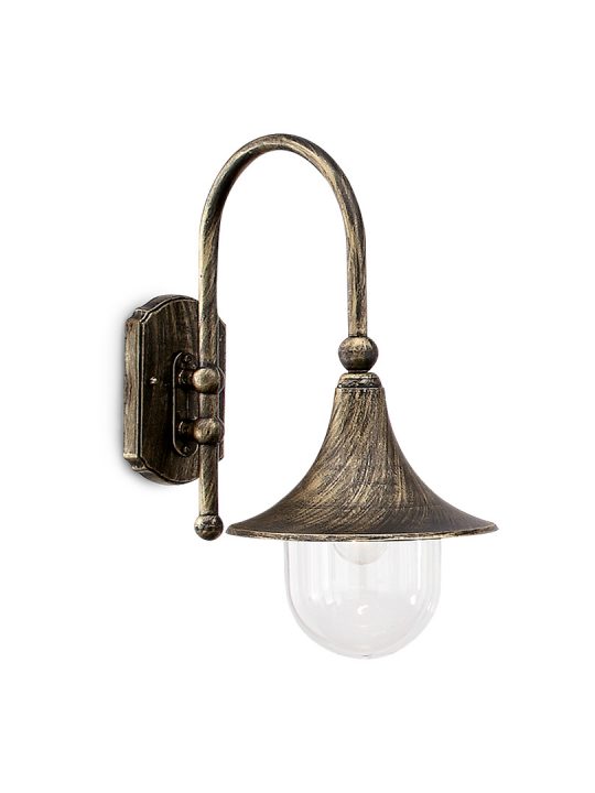 IDEAL LUX zidna lampa CIMA AP1 NERO - 24134