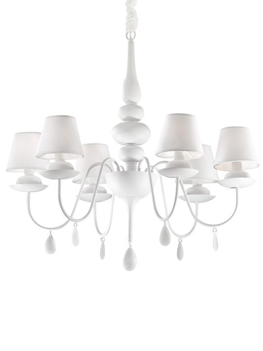 IDEAL LUX luster BLANCHE SP6 BIANCO - 35581
