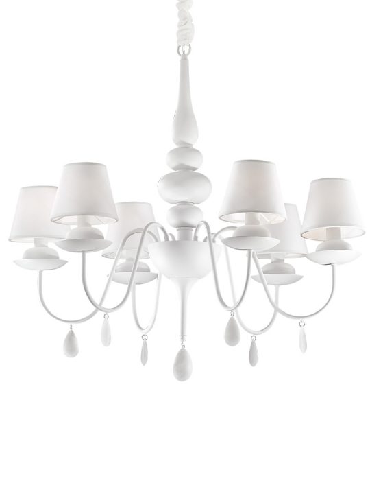 IDEAL LUX luster BLANCHE SP6 BIANCO - 35581