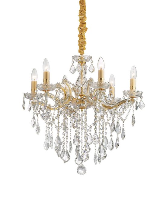 IDEAL LUX luster FLORIAN SP6 ORO - 35635