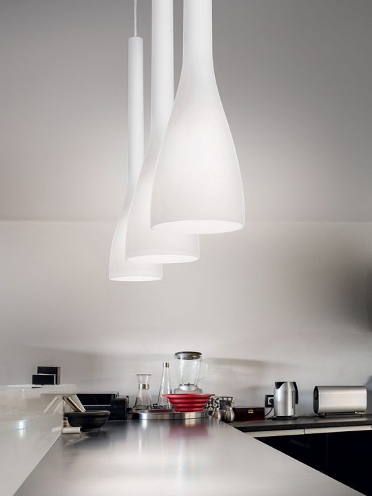 IDEAL LUX luster FLUT SP1 SMALL BIANCO - 35697