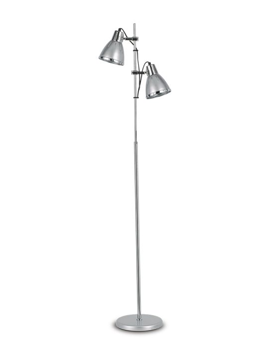 IDEAL LUX podna lampa ELVIS PT2 ARGENTO - 42794