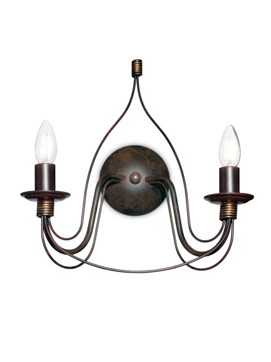 IDEAL LUX zidna lampa CORTE AP2 RUGGINE - 57200