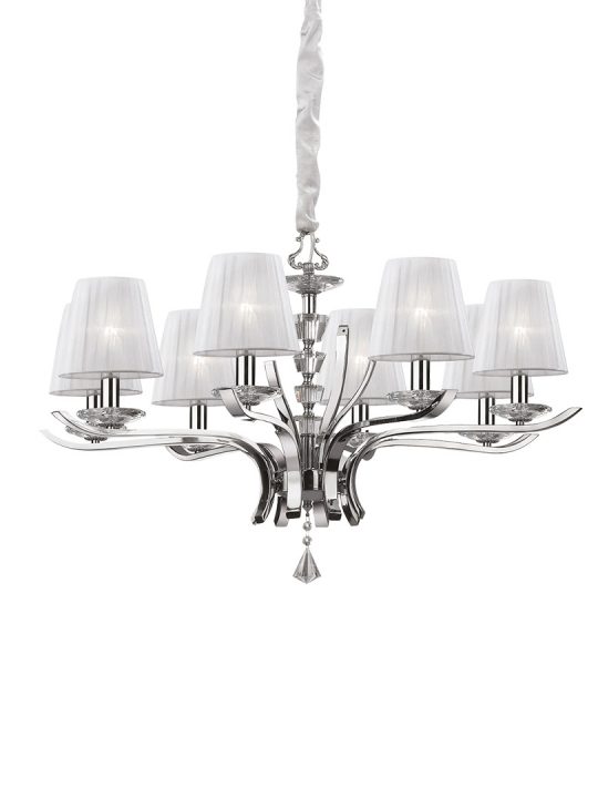 IDEAL LUX luster PEGASO SP8 BIANCO - 59242