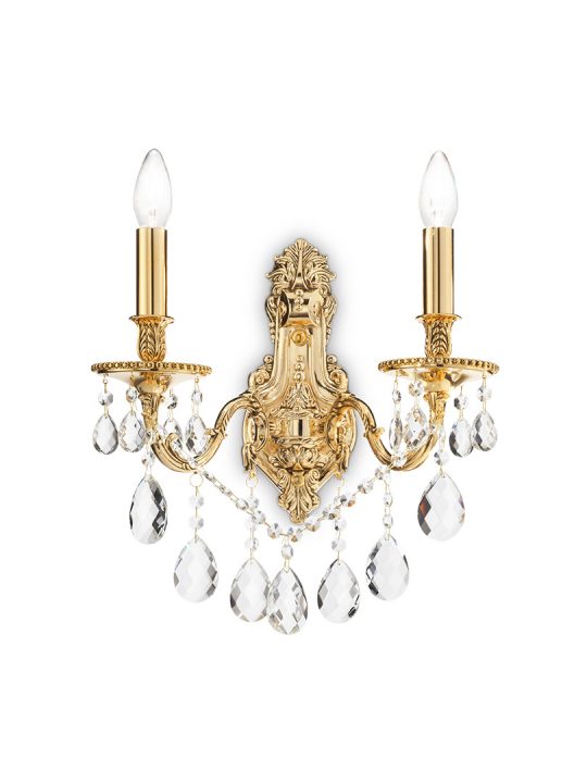 IDEAL LUX zidna lampa GIOCONDA AP2 ORO - 60491