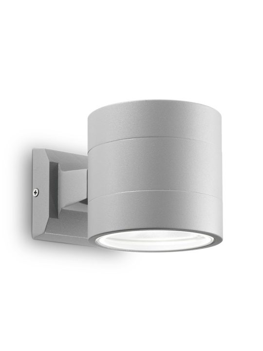 IDEAL LUX zidna lampa SNIF AP1 ROUND GRIGIO - 61474