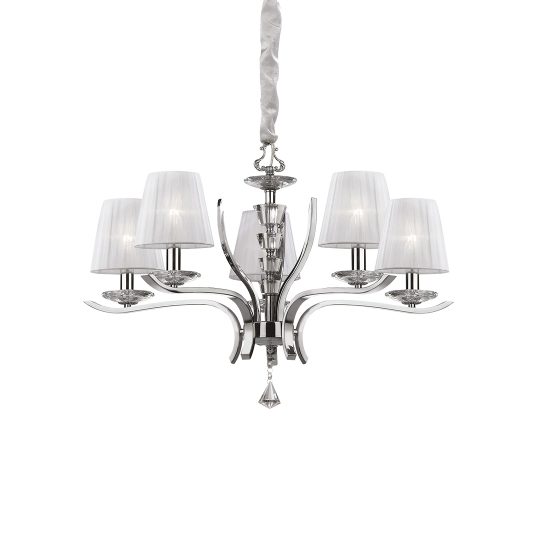 IDEAL LUX luster PEGASO SP5 BIANCO - 66448