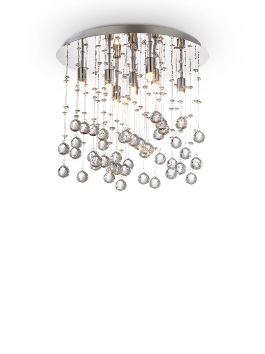 IDEAL LUX plafonjera MOONLIGHT PL8 CROMO - 77796