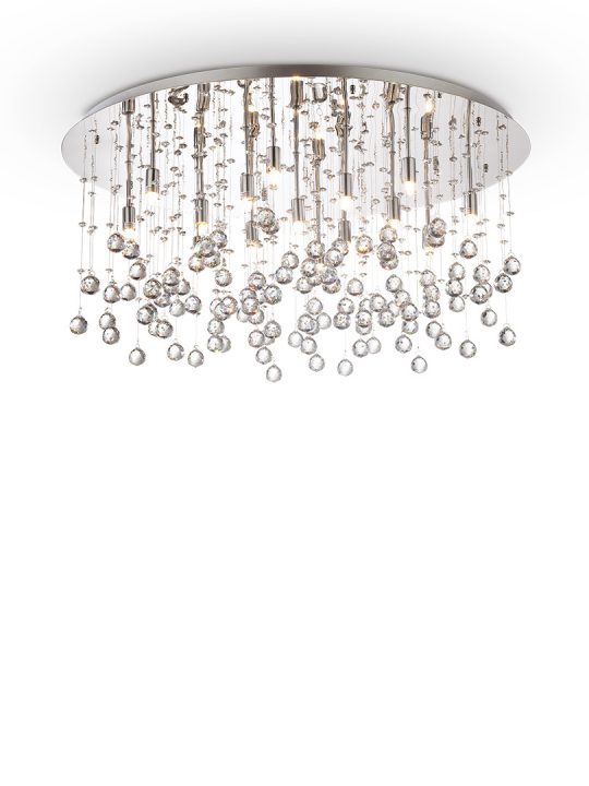IDEAL LUX plafonjera MOONLIGHT PL15 CROMO - 77819