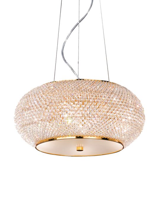 IDEAL LUX luster PASHA' SP6 ORO - 82172