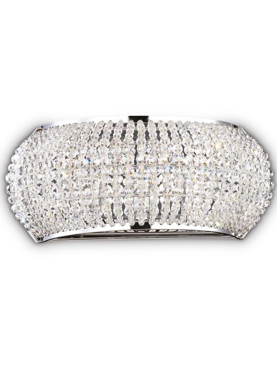 IDEAL LUX zidna lampa PASHA' AP3 CROMO - 82264