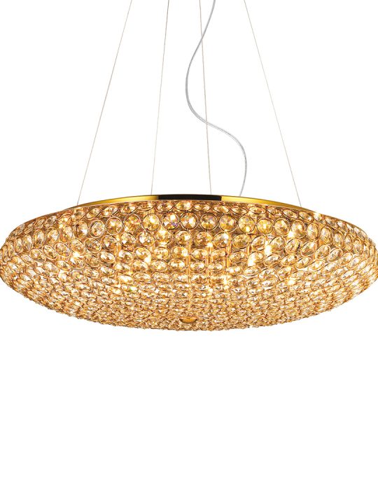 IDEAL LUX luster KING SP12 ORO - 88020