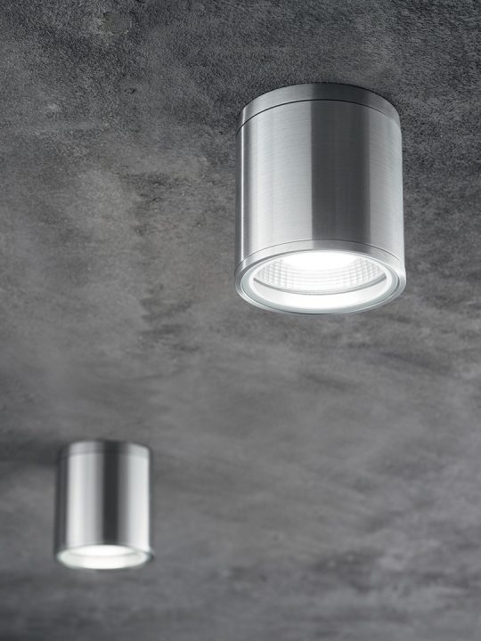 IDEAL LUX plafonjera GUN PL1 ALLUMINIO - 92324