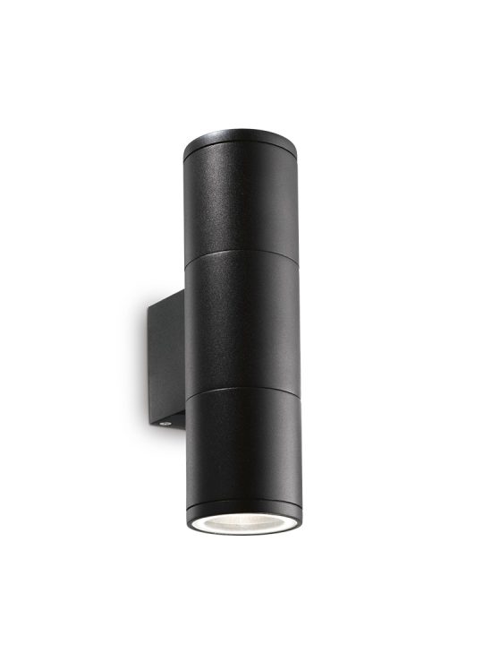 IDEAL LUX zidna lampa GUN AP2 SMALL NERO - 100395