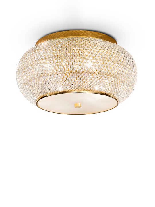 IDEAL LUX plafonjera PASHA' PL6 ORO - 100807