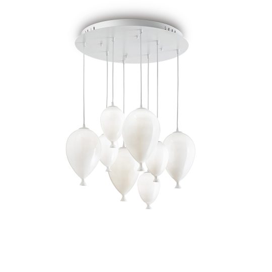 IDEAL LUX luster CLOWN SP8 BIANCO - 100883