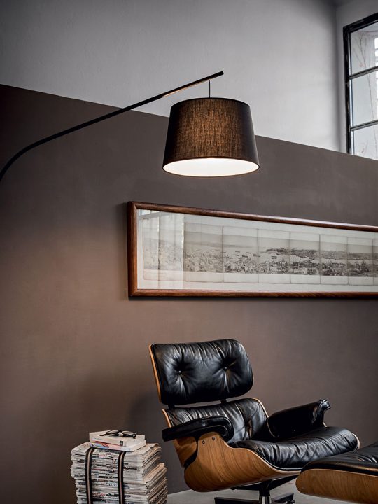 IDEAL LUX podna lampa DADDY PT1 NERO - 110363