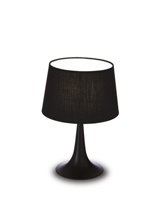 IDEAL LUX stona lampa LONDON TL1 SMALL NERO - 110554