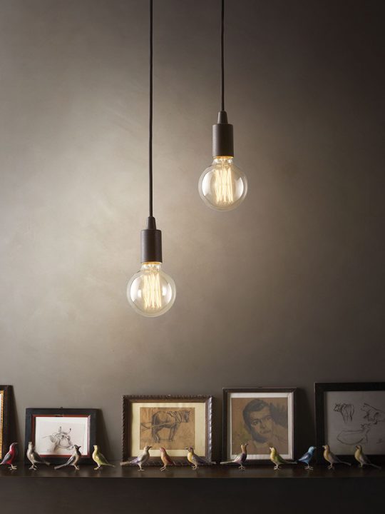 IDEAL LUX luster EDISON SP1 NERO - 113319
