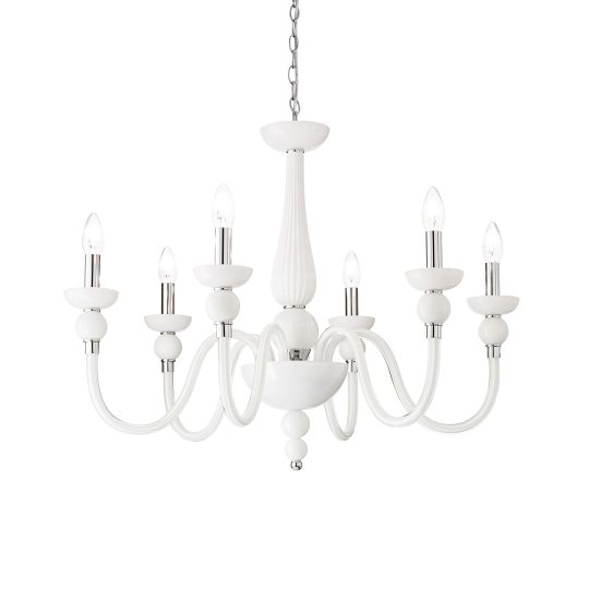 IDEAL LUX luster DOGE SP6 BIANCO - 113678