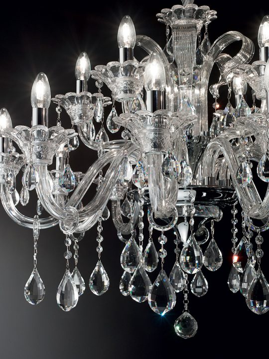 IDEAL LUX luster COLOSSAL SP15 TRASPARENTE - 114170