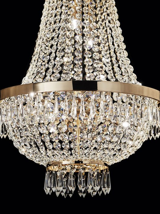 IDEAL LUX luster CAESAR SP12 ORO - 114743