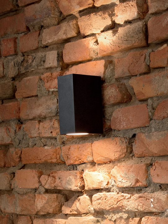 IDEAL LUX zidna lampa UP AP2 NERO - 115344
