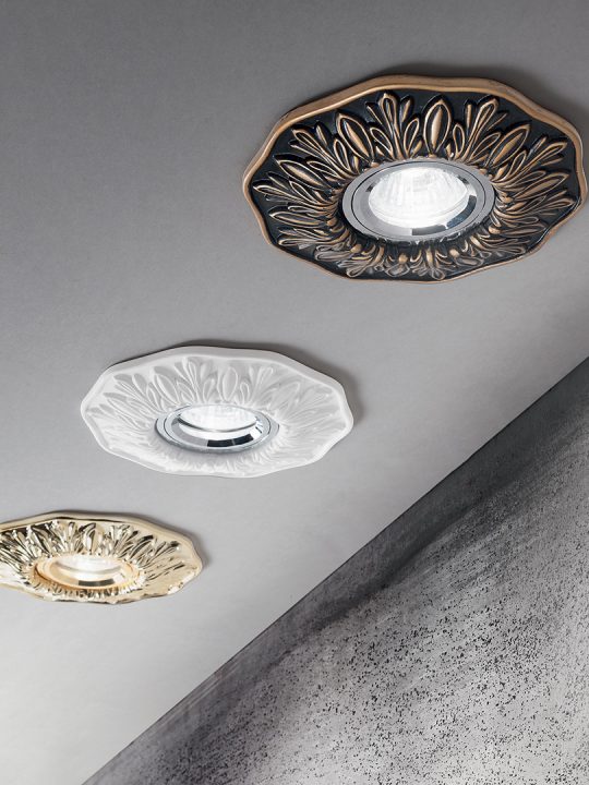 IDEAL LUX ugradna integrisana lampa POLKA FI OTTONE - 115610