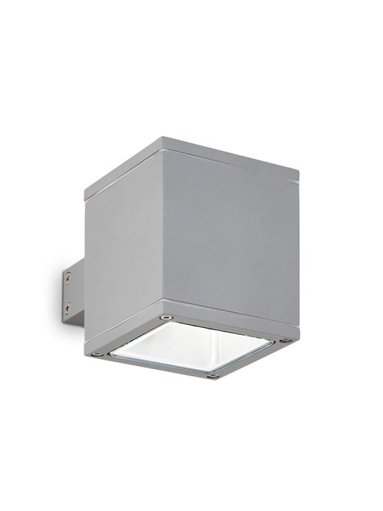 IDEAL LUX zidna lampa SNIF AP1 SQUARE GRIGIO - 118666