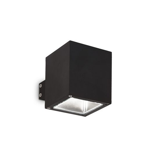 IDEAL LUX zidna lampa SNIF AP1 SQUARE NERO - 123080