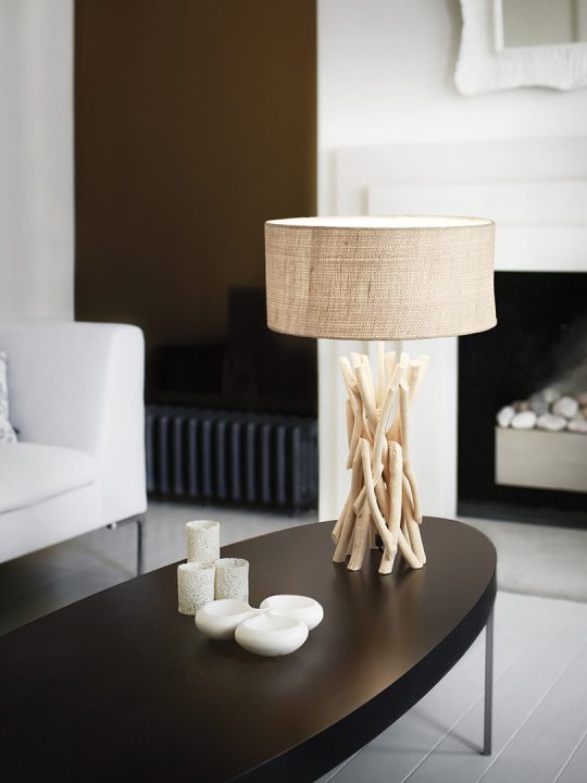 IDEAL LUX stona lampa DRIFTWOOD TL1 - 129570