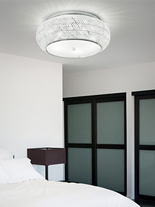 IDEAL LUX plafonjera PASHA' PL14 CROMO - 164991