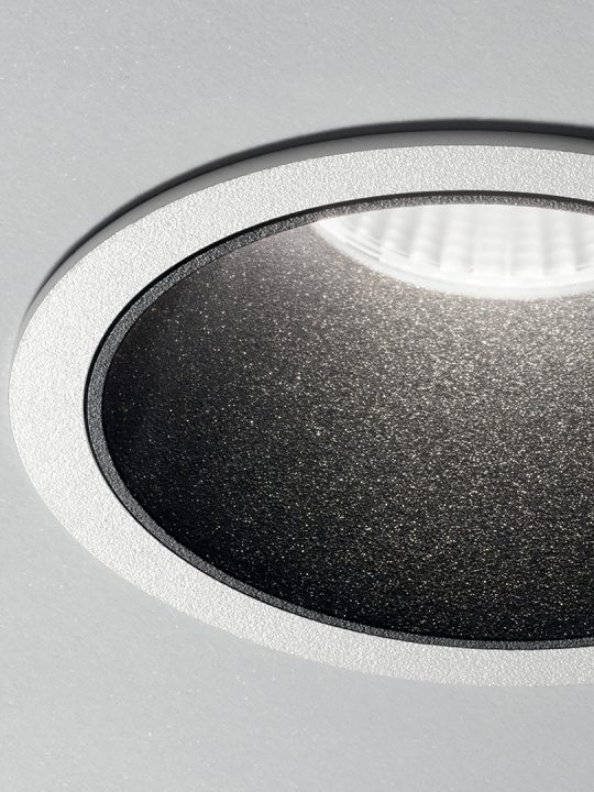 IDEAL LUX ugradna integrisana lampa GAME ROUND 11W 3000K WH BK - 192277
