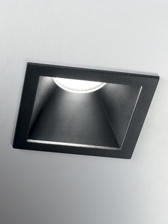 IDEAL LUX ugradna integrisana lampa GAME SQUARE 11W 3000K BK BK - 192383