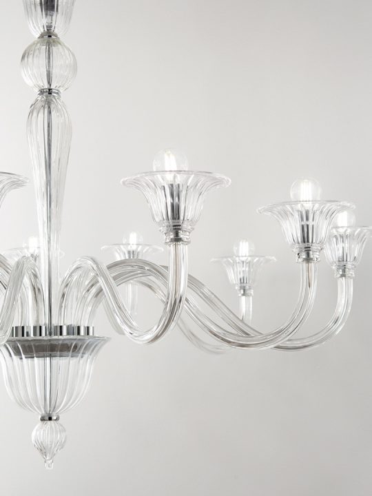 IDEAL LUX luster BRIGITTA SP12 TRASPARENTE - 199375
