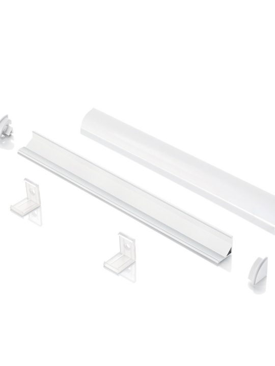 IDEAL LUX linijski sistem SLOT ANG TONDO D16xD16 2000 mm WH - 203126