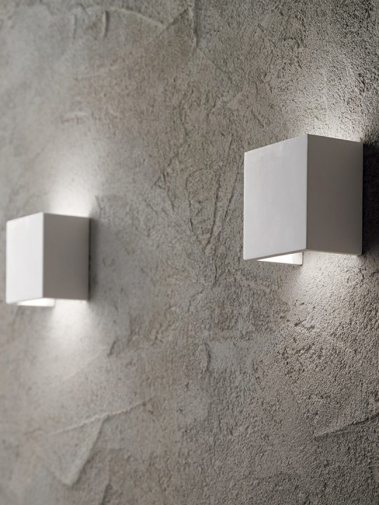 IDEAL LUX zidna lampa FLASH GESSO AP1 SMALL - 214672