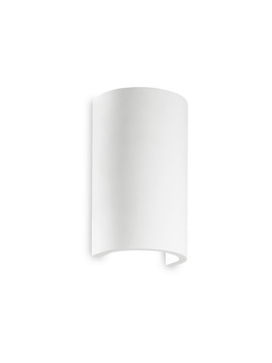 IDEAL LUX zidna lampa FLASH GESSO AP1 ROUND - 214696