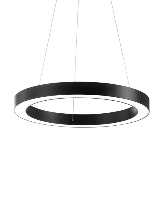 IDEAL LUX luster ORACLE D50 ROUND NERO - 222097