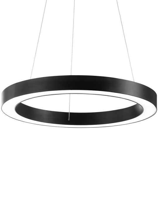IDEAL LUX luster ORACLE D70 ROUND NERO - 222110