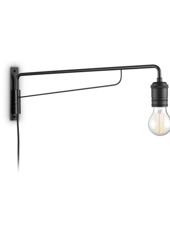 IDEAL LUX zidna lampa TRIUMPH AP1 NERO - 242392