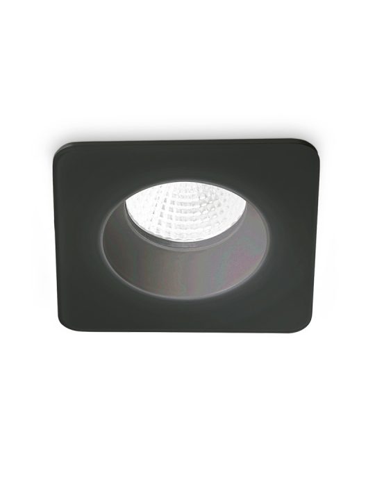 IDEAL LUX ugradna integrisana lampa ROOM-65 FI SQUARE BK - 252056