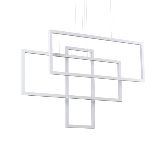 IDEAL LUX luster FRAME SP RETTANGOLO BIANCO - 253589