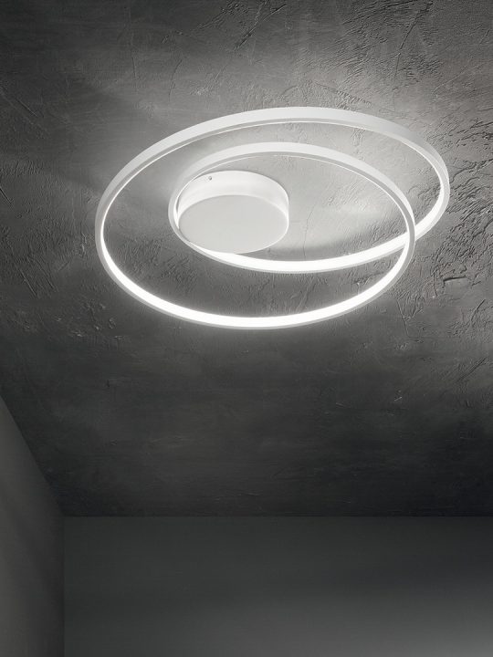 IDEAL LUX plafonjera OZ PL ON-OFF BIANCO - 253688